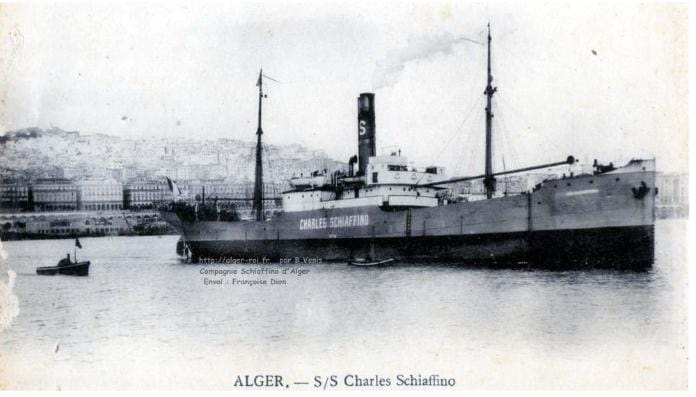 Charles Schiaffino: «o barco dos bocois»
